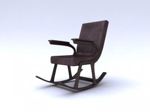 rocking chair Model 3D