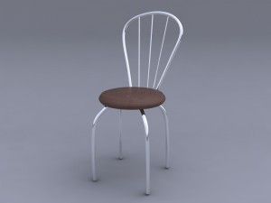 chair metal 3D Model