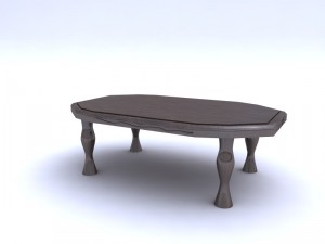 table Modelo 3D