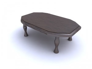 table 3Dモデル