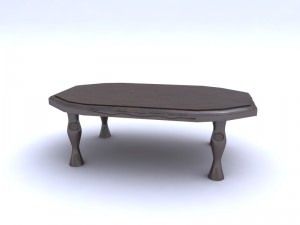 table 3Dモデル