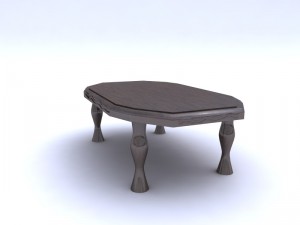 table 3Dモデル
