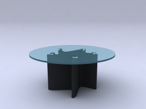 table creativ Modelo 3D