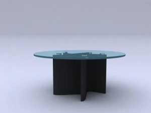 meja kreatif Model 3D