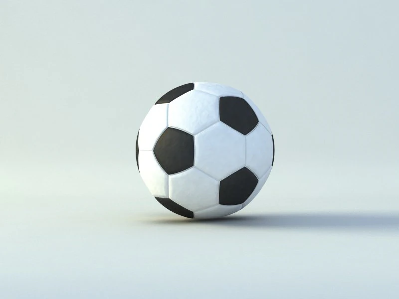 soccerball 3D Model .c4d .max .obj .3ds .fbx .stl .blend 