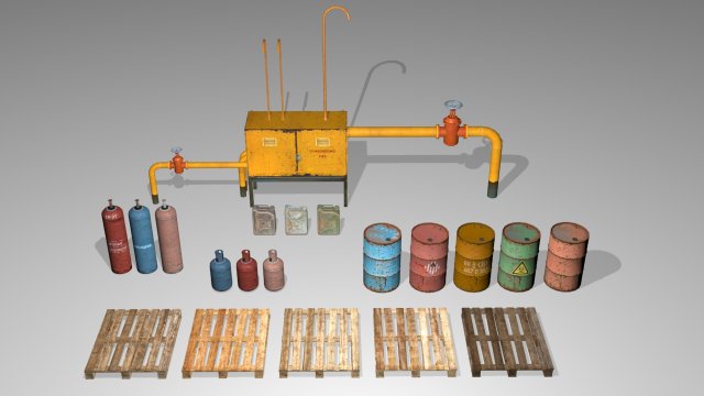 Flammable 3D मॉडल .c4d .max .obj .3ds .fbx .stl .blend 