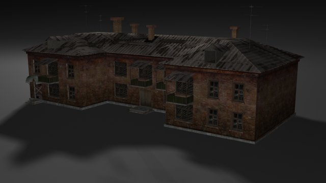 buildingbig 3D Модель .c4d .max .obj .3ds .fbx .stl .blend 