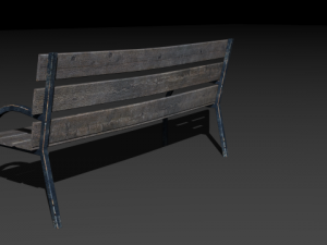bench 3D 模型
