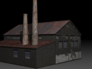 factory 3D-Modell