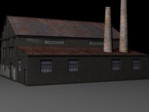 factory 3D-Modell