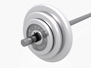 benchpress dumbbell Model 3D