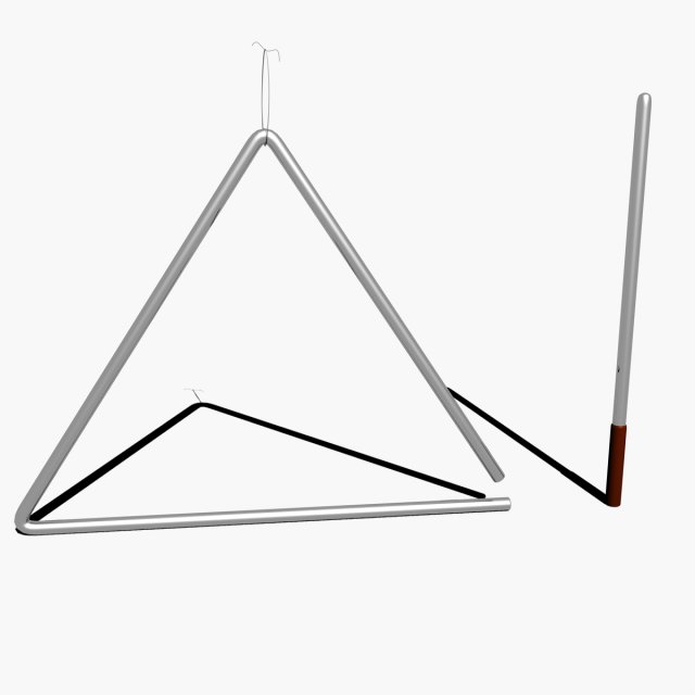 triangel 3D Model .c4d .max .obj .3ds .fbx .stl .blend 