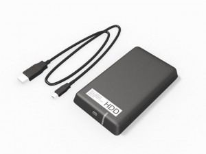 External harddisk Modello 3D