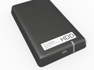 External harddisk 3D Model