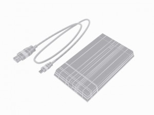 External harddisk Modelo 3D