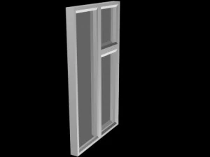 janelalowpoly Modelo 3D