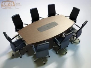 ora acciaio bernini metting table 3D Modell