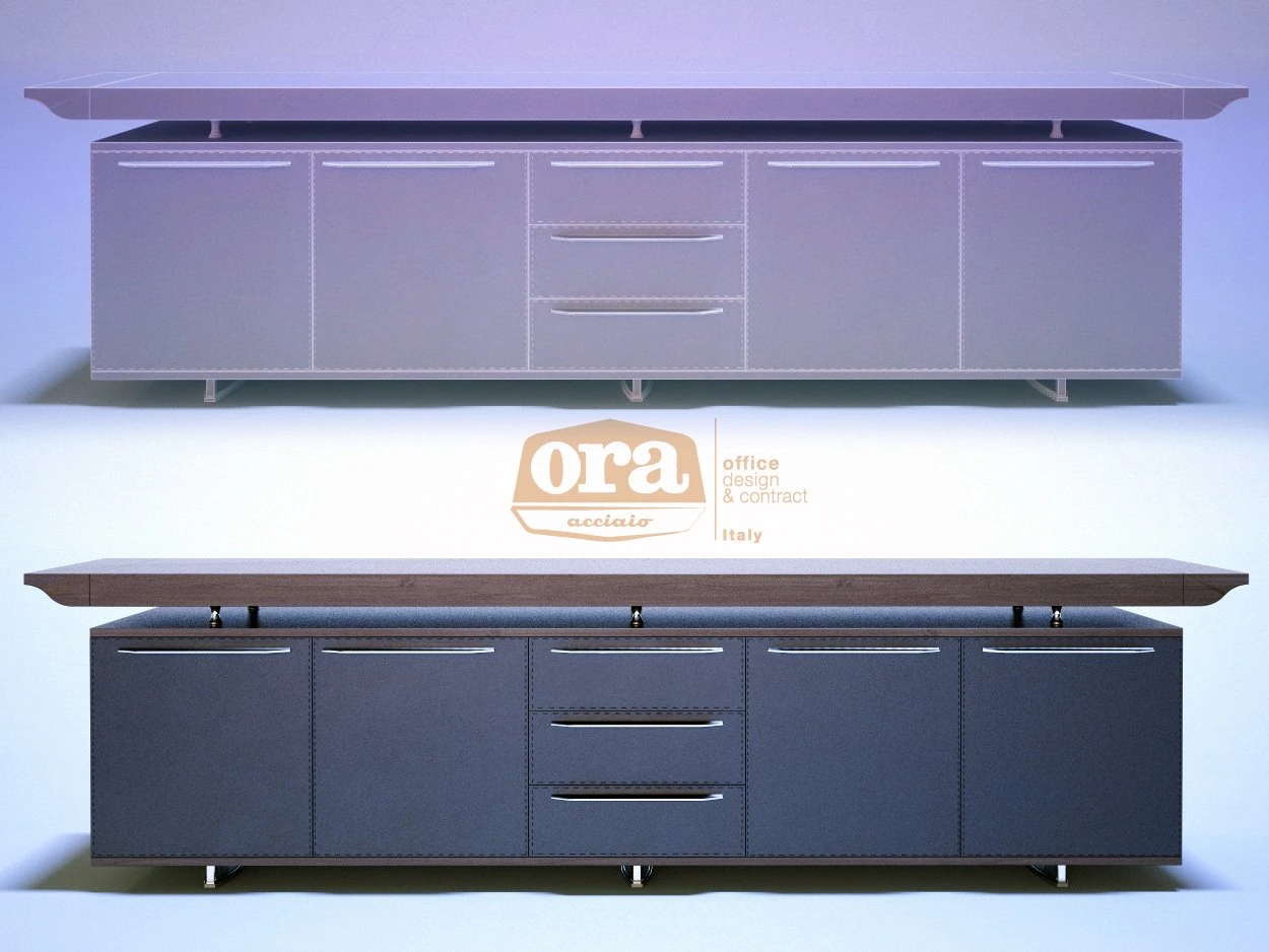 ora acciaio bernini drawer 3D Model .c4d .max .obj .3ds .fbx .stl .blend 