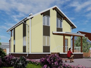 house of sippanels revit architecture 2014 3D Model