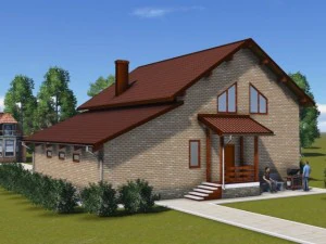 house of sip panels  arhicad 3D Model