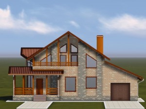 house of sip panels  arhicad 3D-Modell