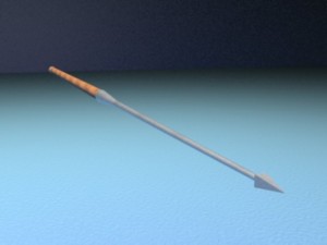 three game pilums Modèle 3D