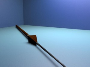 three game pilums Modèle 3D