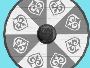 kazakh shield 3D 모델