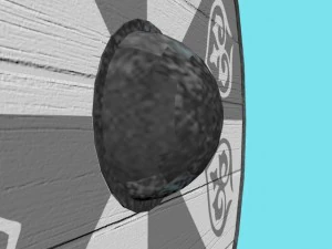 kazakh shield 3D Model