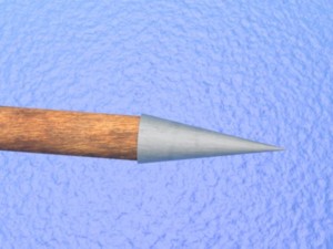 three pilums 3D 模型