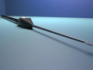three pilums 3D Model