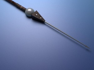 three pilums 3D 模型