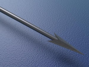 three pilums 3D 模型