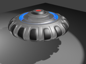 ufo Model 3D