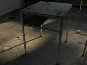 abandoned classroom Model 3D