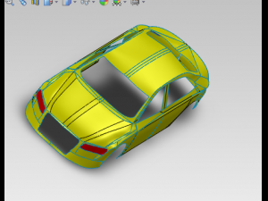 audi surface 3D Model