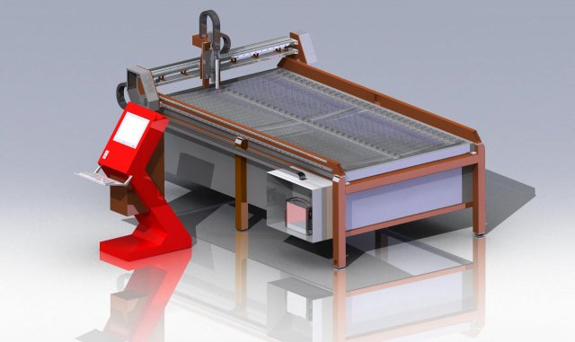 plasma arc cutting 3D Model .c4d .max .obj .3ds .fbx .stl .blend 