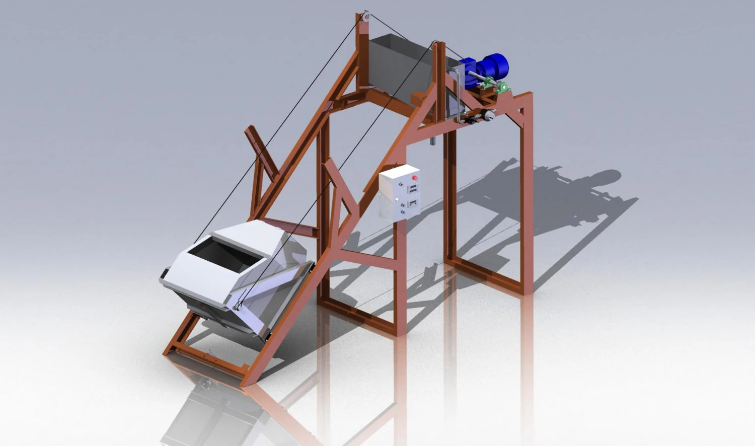 skipovyh lift 3D Model .c4d .max .obj .3ds .fbx .stl .blend