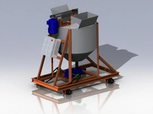 міксер для бетону 3D Модель