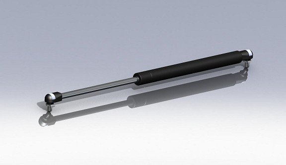 pneumatic hydraulic gas lift Model Cetak 3D .c4d .max .obj .3ds .fbx .stl .blend 