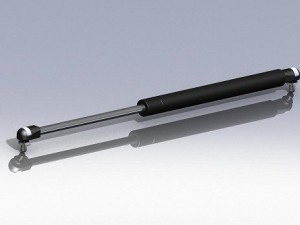 pneumatic hydraulic gas lift 3D-Druckmodell
