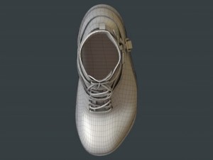 urban ankle boots Modèle 3D