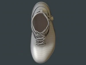 urban ankle boots 3D Model