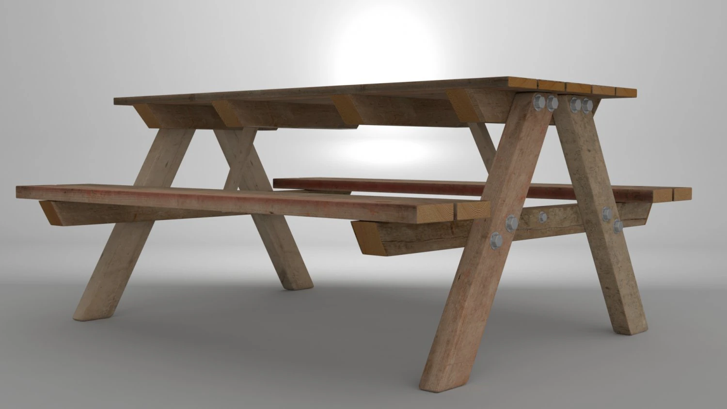 ピクニックベンチmodoobj 3Dモデル .c4d .max .obj .3ds .fbx .stl .blend 