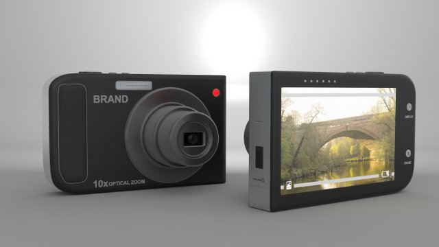 stock digital camera modo and obj 3D मॉडल .c4d .max .obj .3ds .fbx .stl .blend 