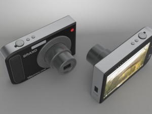 stock digital camera modo and obj 3D मॉडल