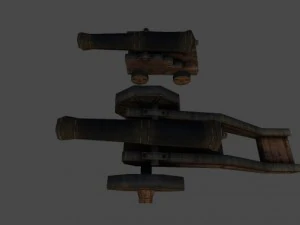 16th cannons 3D Model