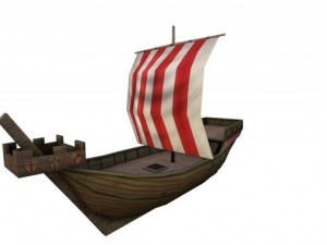 age of sail hanse cog 3D Model