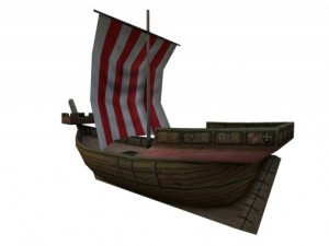 age of sail hanse cog 3D Модель