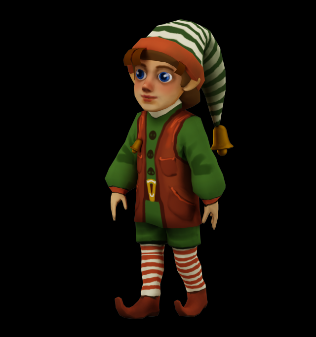 gnomes 3D Model .c4d .max .obj .3ds .fbx .stl .blend 